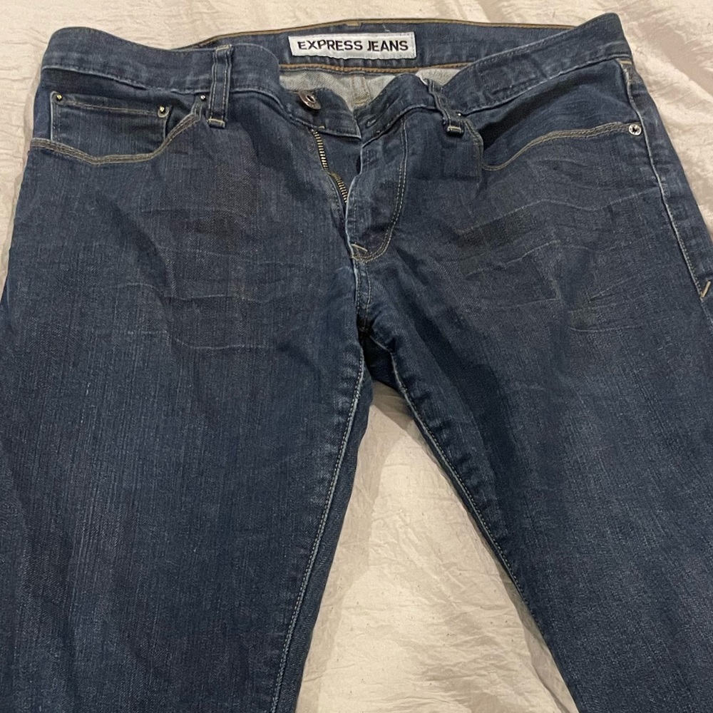 Express blue jeans 31x30